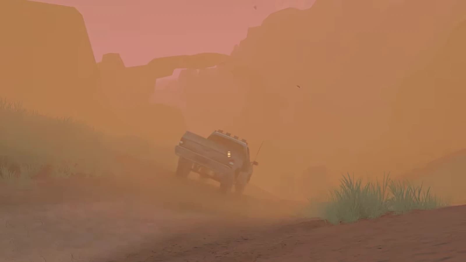 The Trail Burner in Over the Hill gameplay