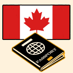 Canadian Passport achievement artwork