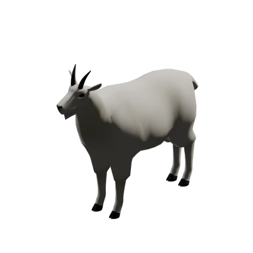 Mountain Goat game model in Over the Hill