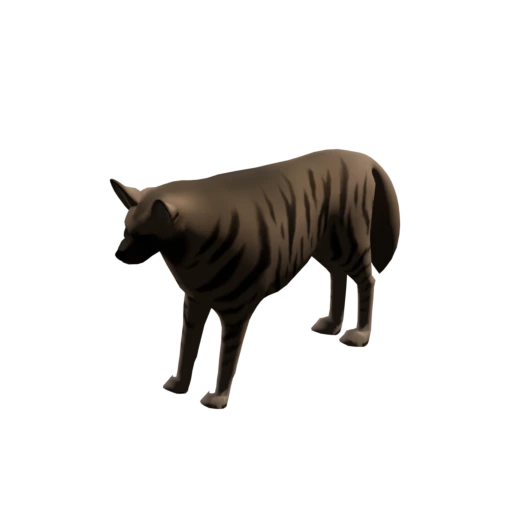 Striped Hyena game model in Over the Hill